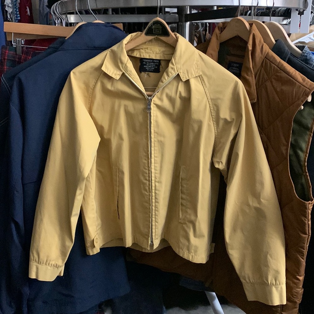 VF Mid 1960s Windbreaker in Pumpkin.  Very “Early Beach Boys”